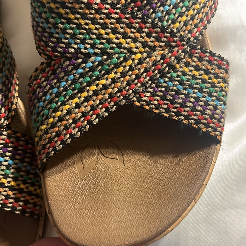 Skechers Beverlee Wedge Slip-on Sandals-Size 10 - Picture 4 of 10